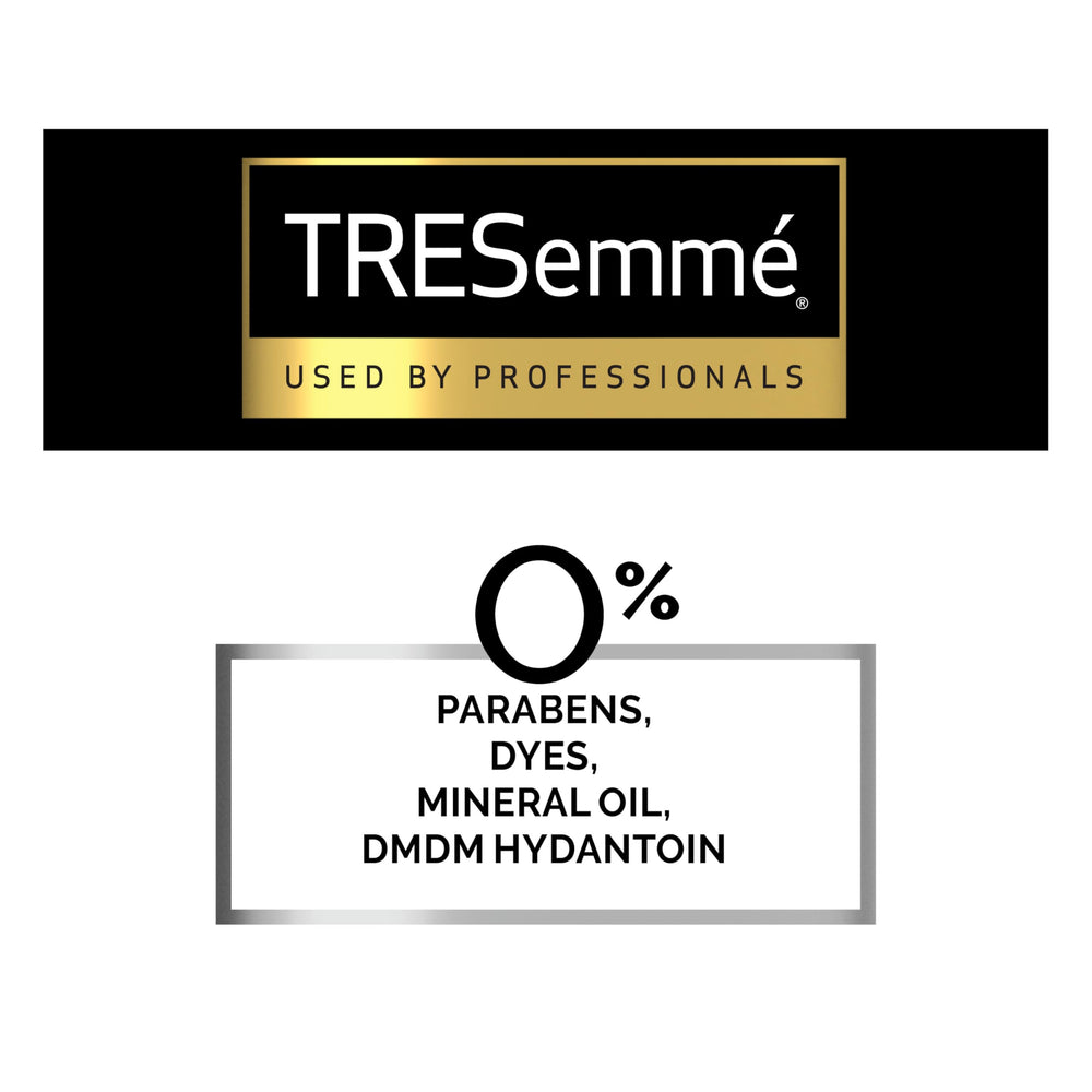 TRESemmé Smooth and Silky brillo suave para cabello radiante.
