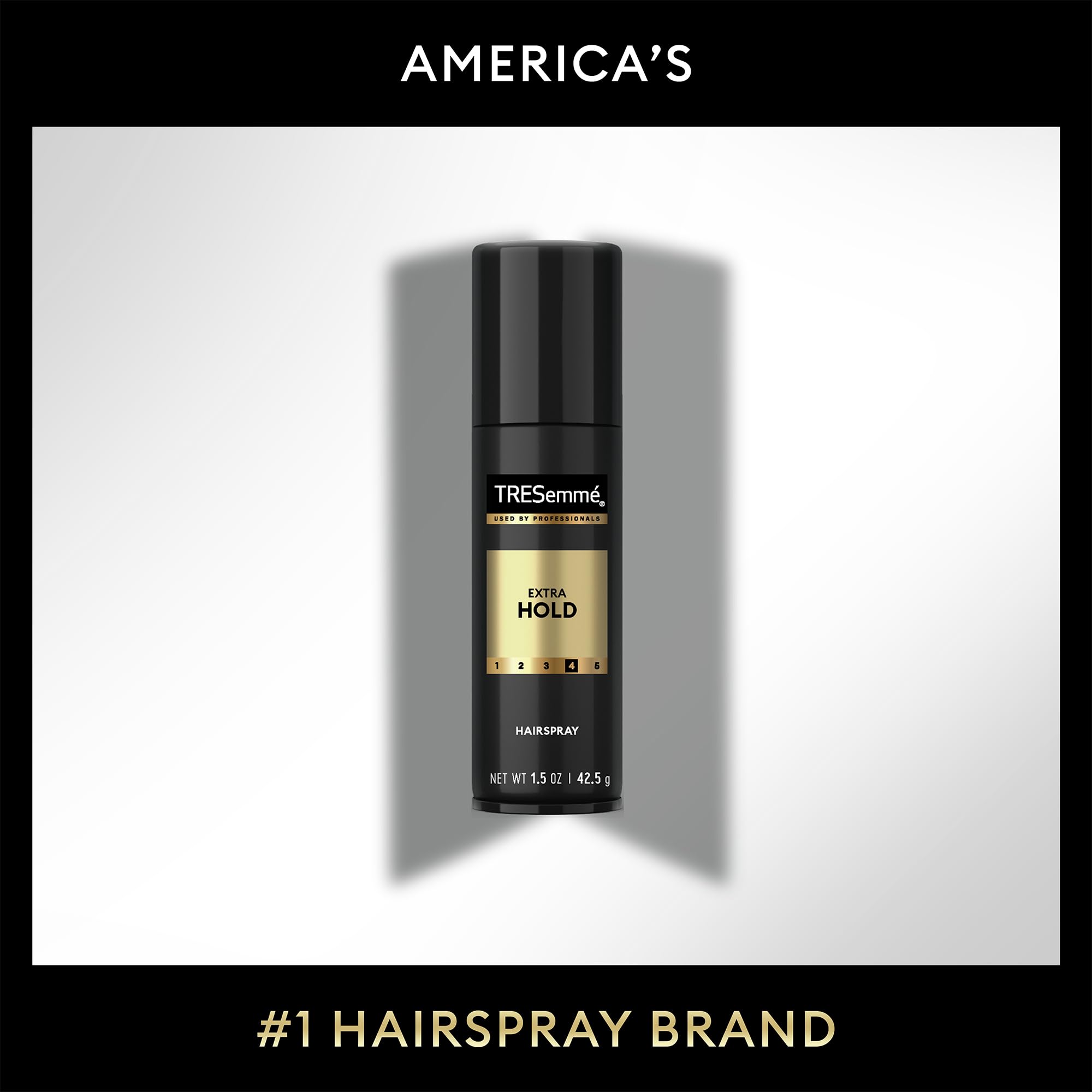 TRESemmé Travel Hairspray 12-pack display for on-the-go touch-ups.