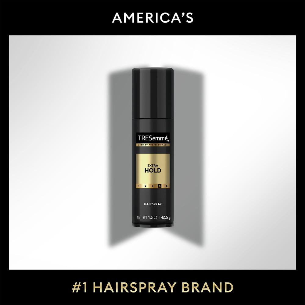 TRESemmé Travel Hairspray 12-pack display for on-the-go touch-ups.