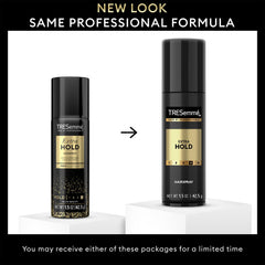 TRESemmé Travel Hairspray anti-humidity formula helps fight humidity.