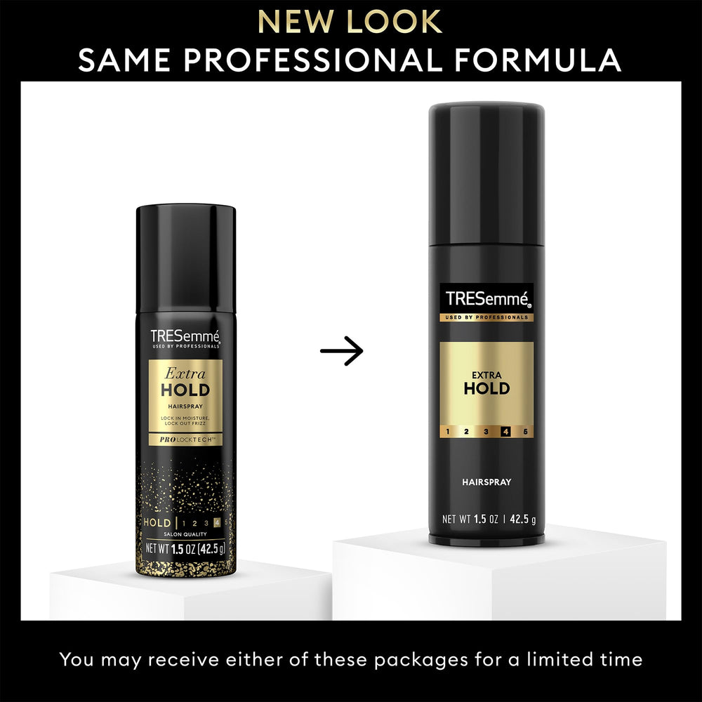 TRESemmé anti-humidity protection highlights frizz control benefits.