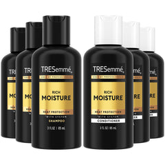 TRESemmé champú de viaje 3 oz para cabello limpio y suave