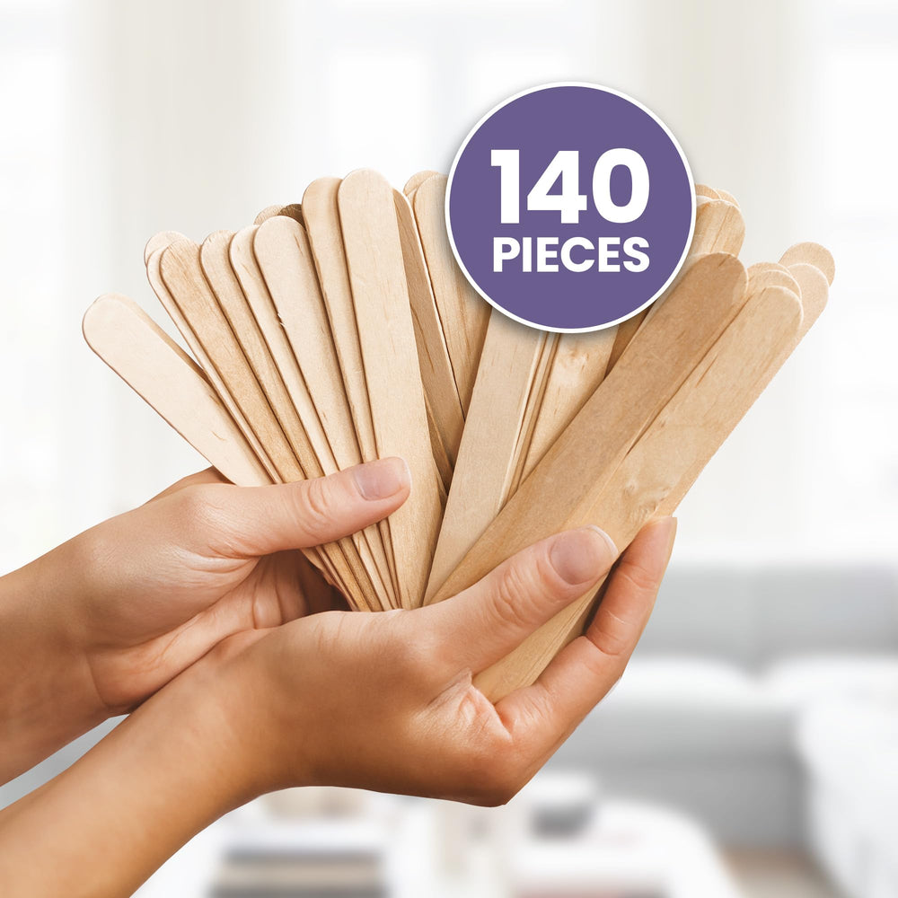 Bulk 140-pack keeps salons or homes stocked for reliable waxing routines.