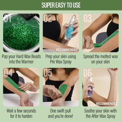 Tress Wellness cruelty-free wax beads for full-body waxing at home