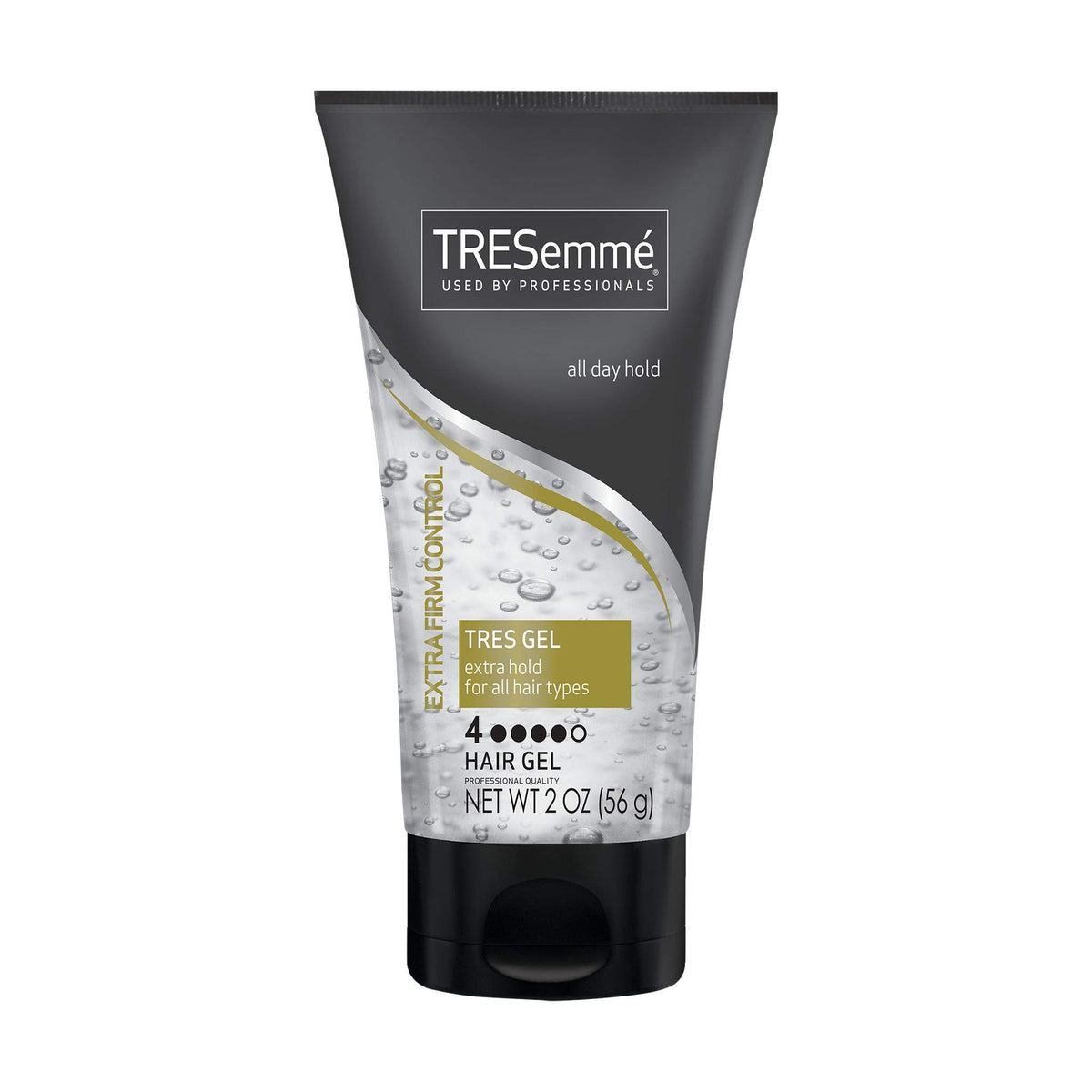 TRESemmé Tres Gel fijacion extra firme aporta brillo duradero al cabello
