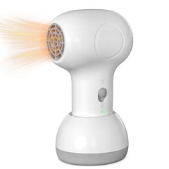 Trewf cordless baby hair dryer with the base charging station for easy setup.