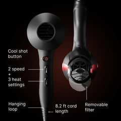 TREZORO 8.2ft cord enables flexible styling at home.