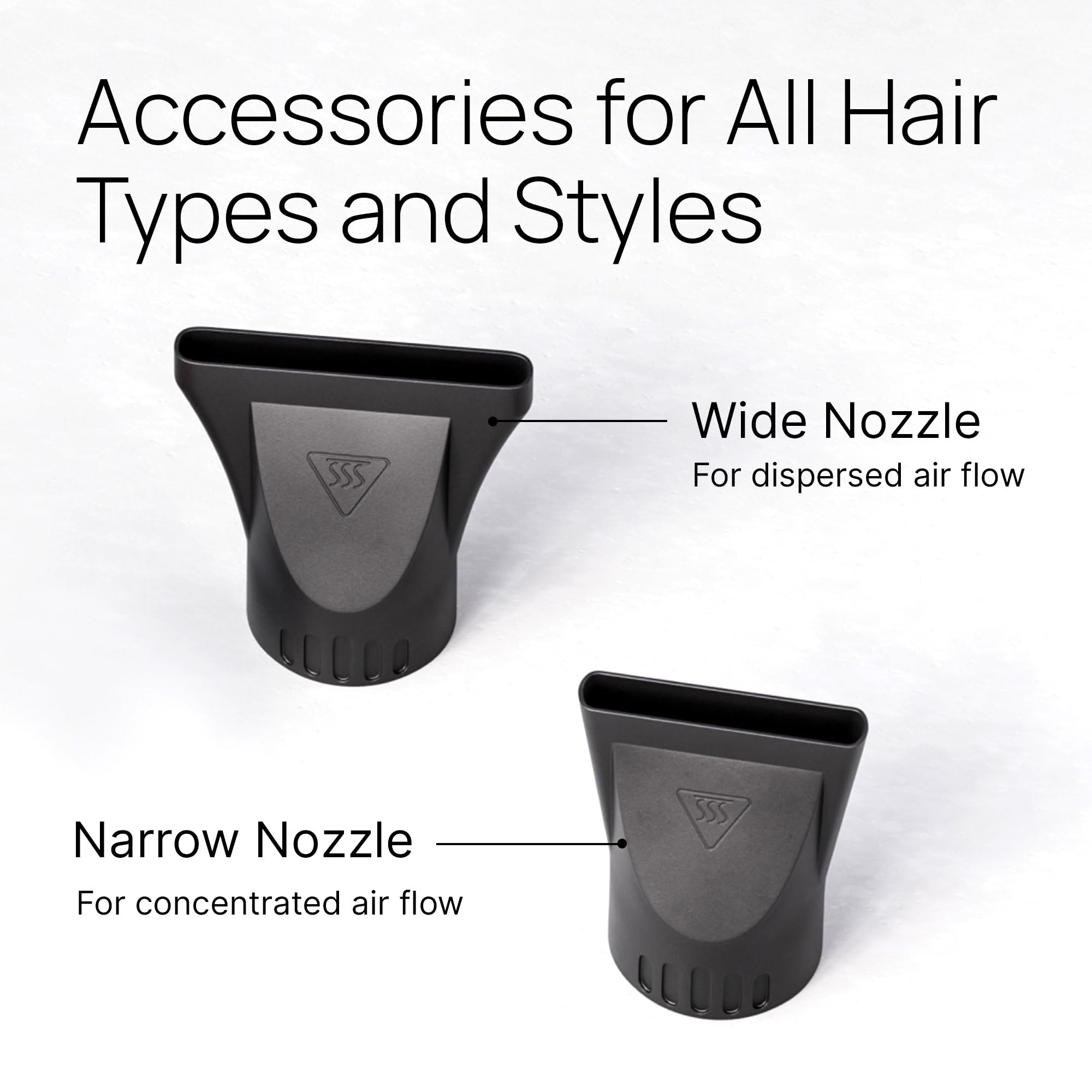 TREZORO Ceramic Tourmaline grilles minimize heat exposure and boost shine.