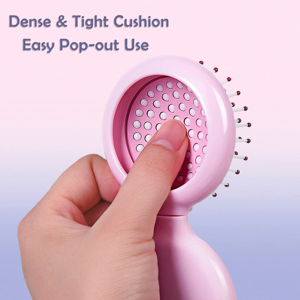Built-in mirror visible for quick makeup checks