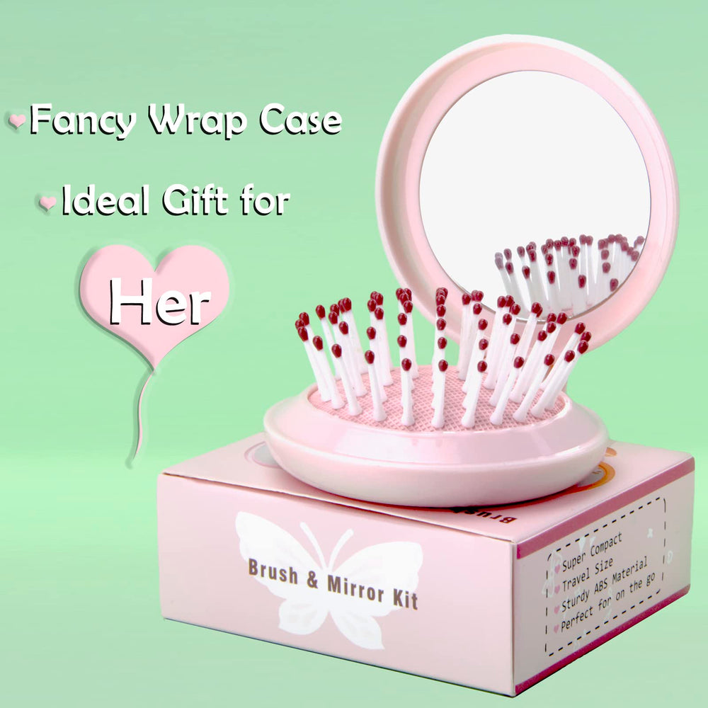 Trikeel folding brush compact dimensions in hand