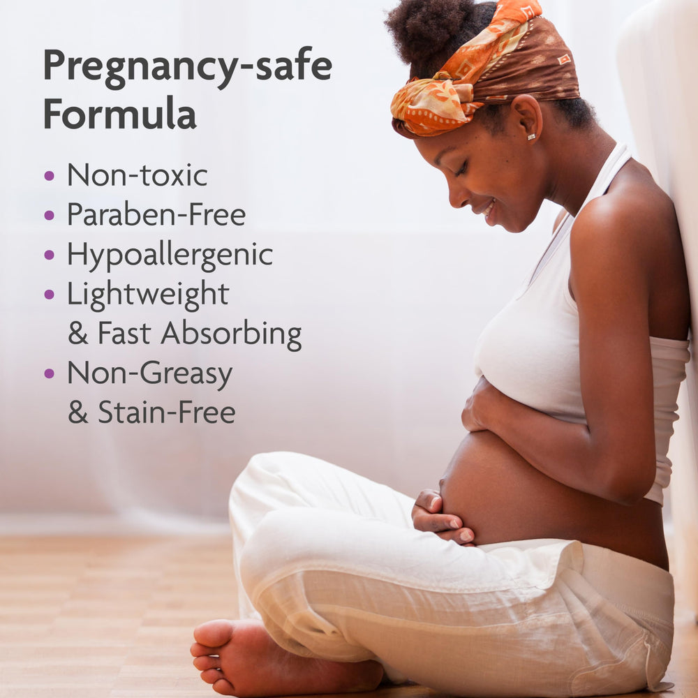 TriLASTIN Body Oil ingredients feature sunflower, apricot, olive, and shea oils.