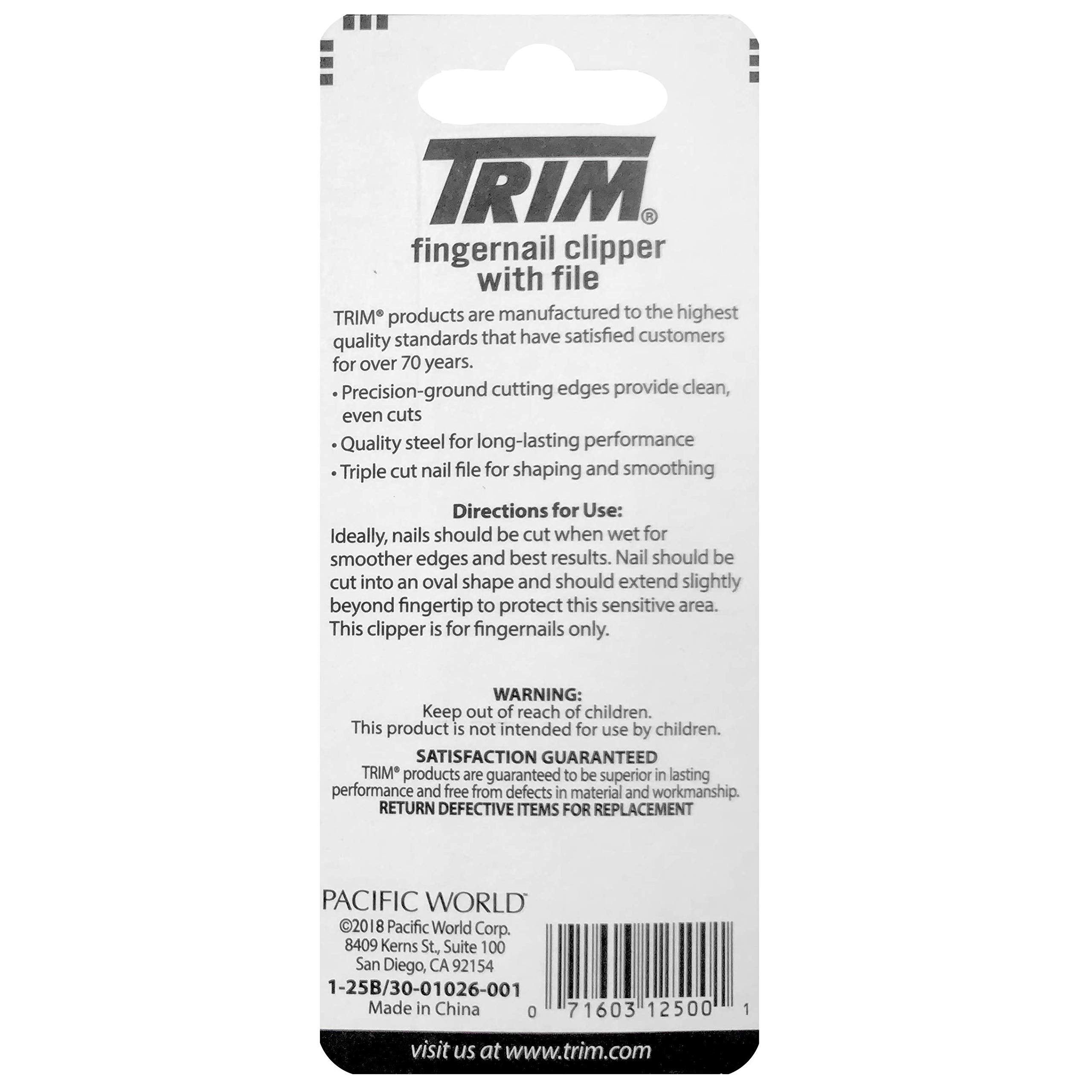 Trim Nailcare durable steel construction designed for long-lasting use.