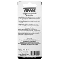 Trim Nailcare durable steel construction designed for long-lasting use.