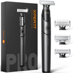 Trimcoo all-in-one body trimmer with guards for versatile grooming.
