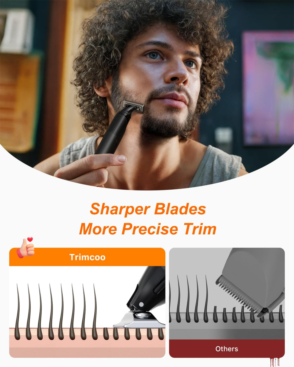 Trimcoo USB-C fast charging for on-the-go power.