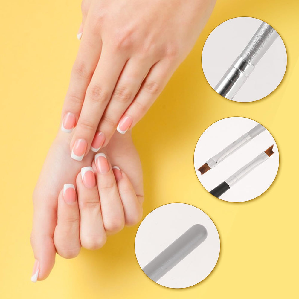 Trinkrittey bristle-quality brush delivers durable, even polish strokes.