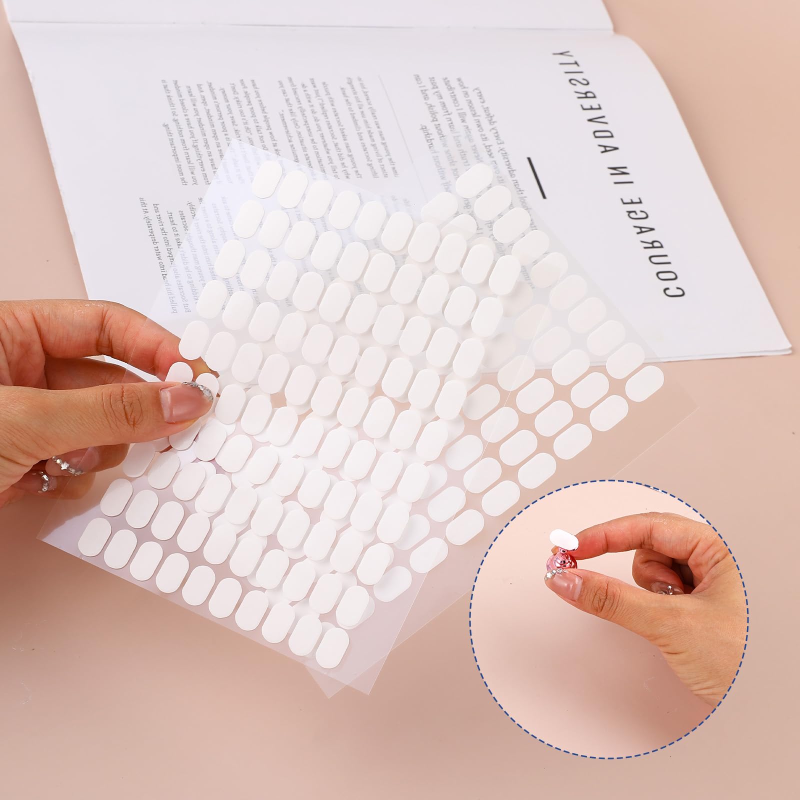 Trinkrittey uso amplio adhesivo uñas, sirve también para papel y fotos.