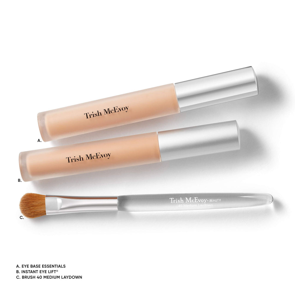 Trish McEvoy Instant Eye Lift shade 1 application for brighter eyes