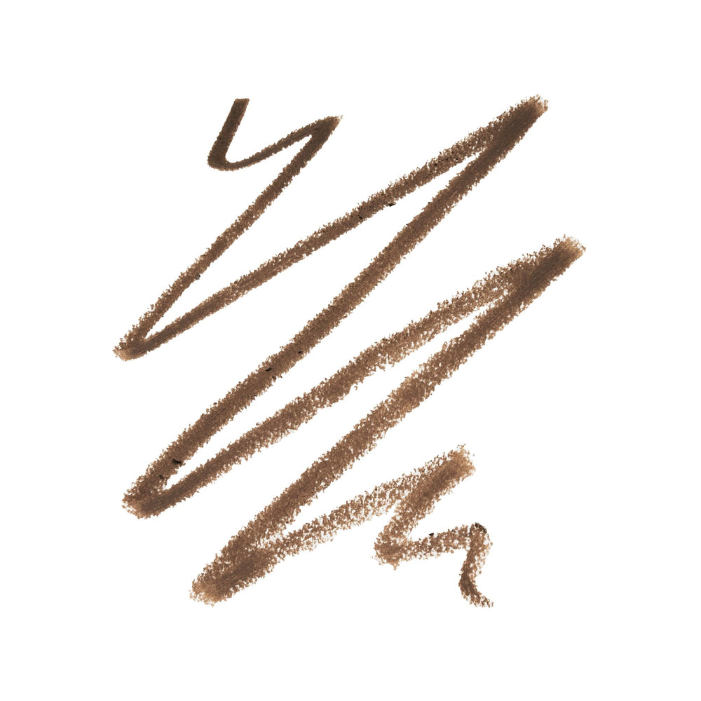 Natural brunette shade swatch of the Brow Shaper for precise color.