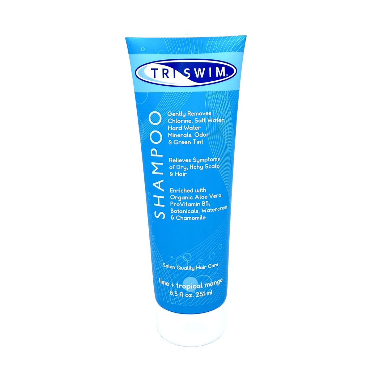 TRISWIM champú eliminador de cloro, botella, hidrata y suaviza el cabello tras la piscina