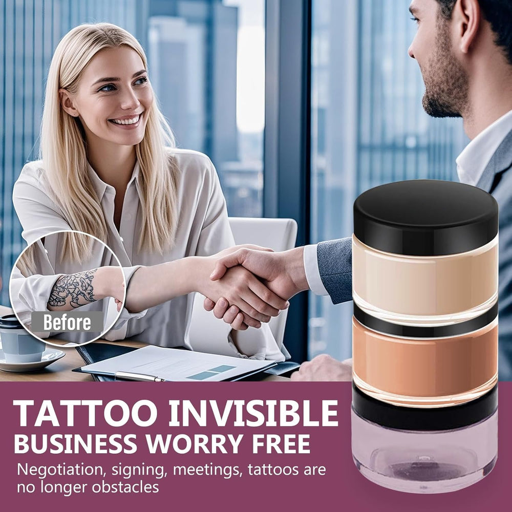 TRIXES cobertura resistente al agua para tatuajes y manchas.