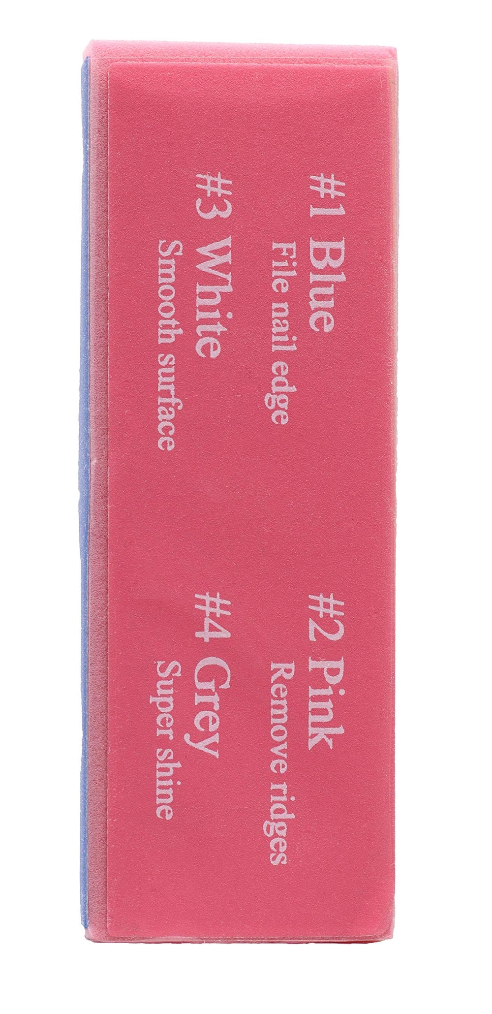 Tropical Shine Mini 4 Way Buffer Block polishes to high gloss for a healthy shine.