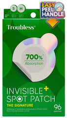 Parche Troubless invisible ultra fino para grano, casi imperceptible.