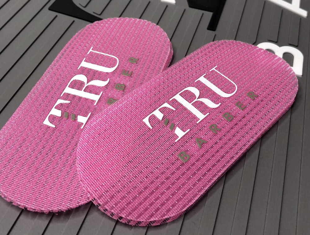 TRU BARBER hair grippers ideal for cutting and coloring without snagging.