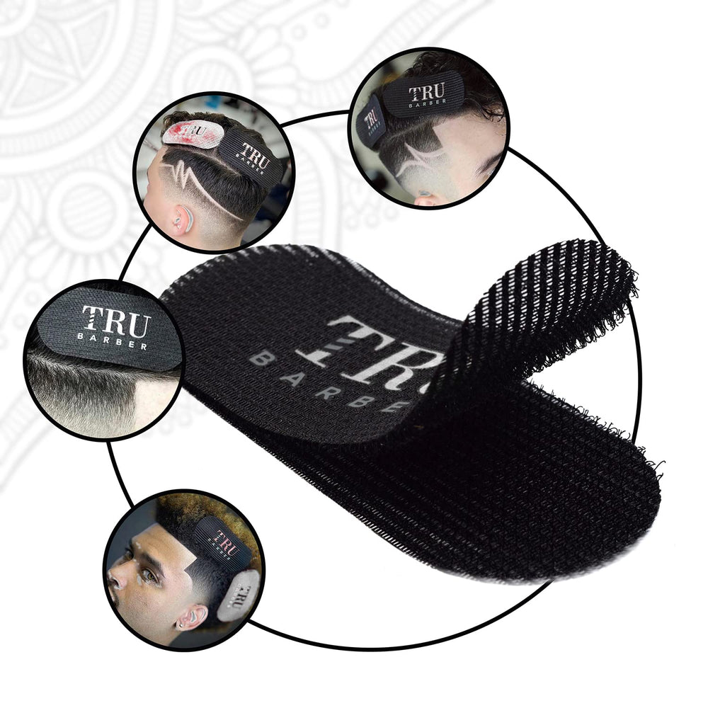 Ergonomic TRU BARBER clips glide through hair without snagging.