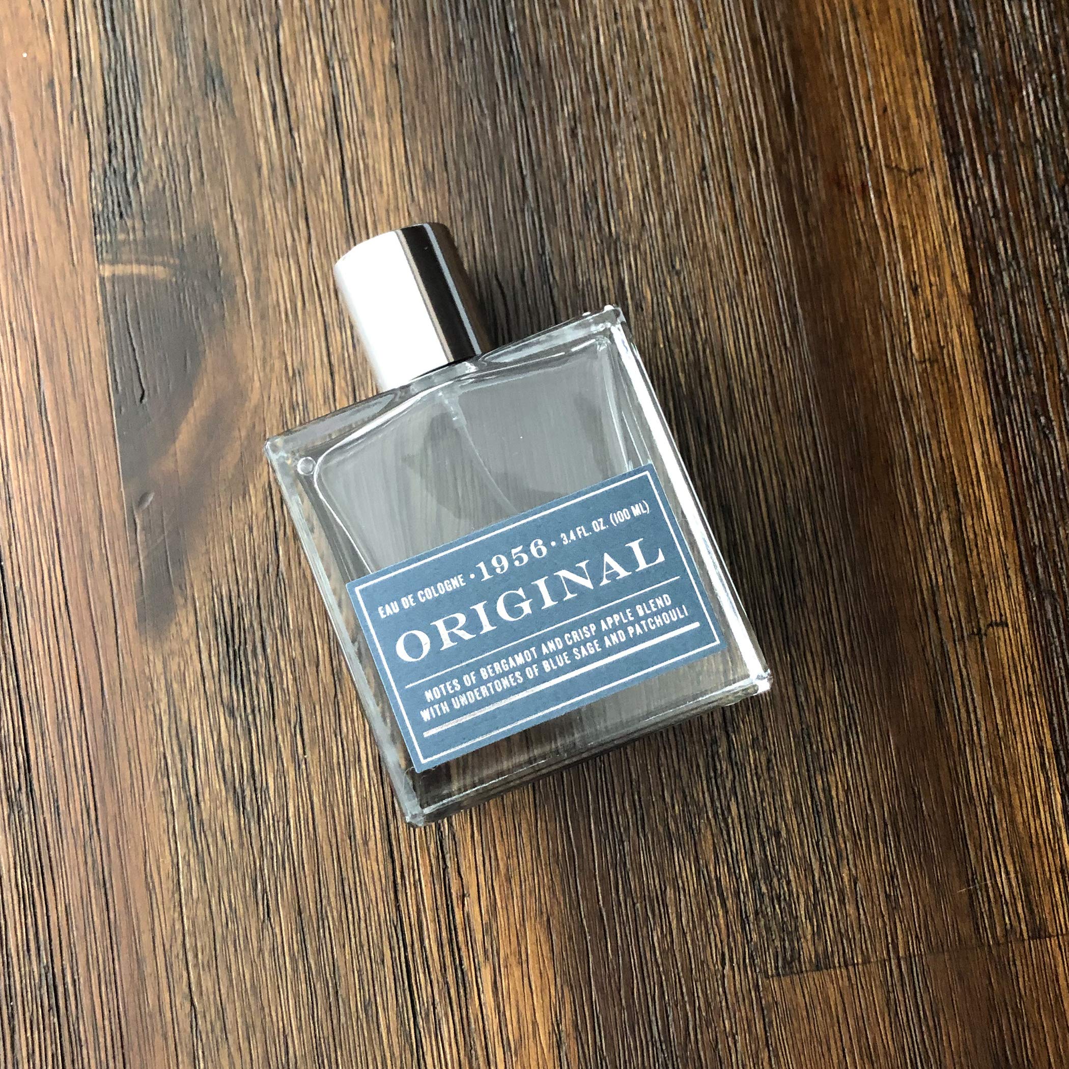 Tru Fragrance Beauty 1956 Original frosted glass texture signals premium quality.