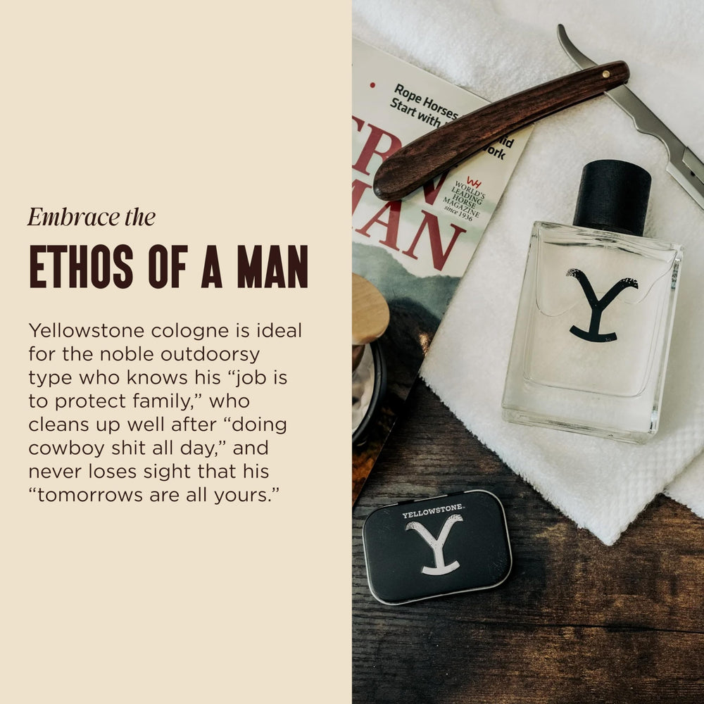 Tru Western Yellowstone spray mist evokes outdoorsy freshness.