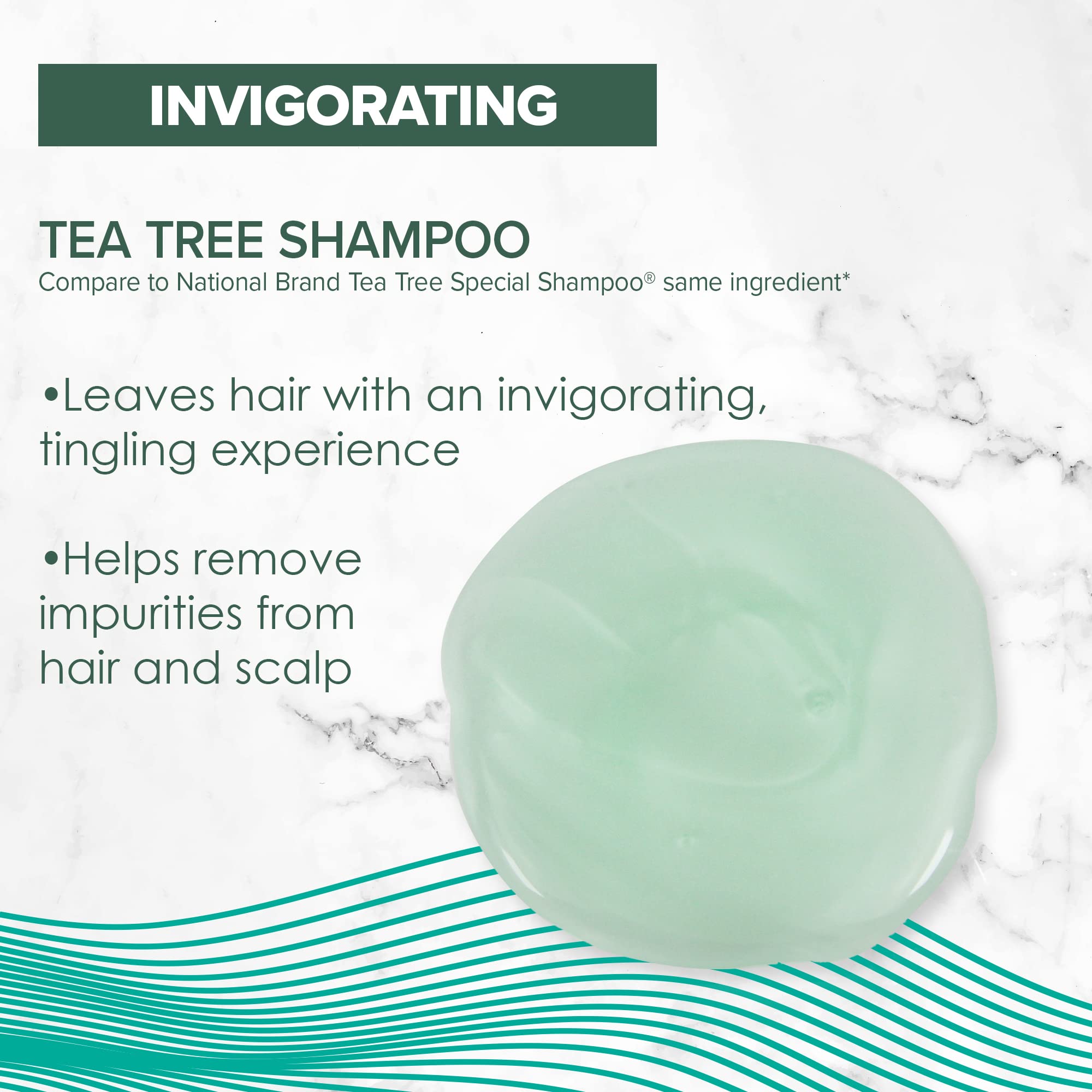 True+Real Champú Árbol de Té: espuma suave en el cabello.