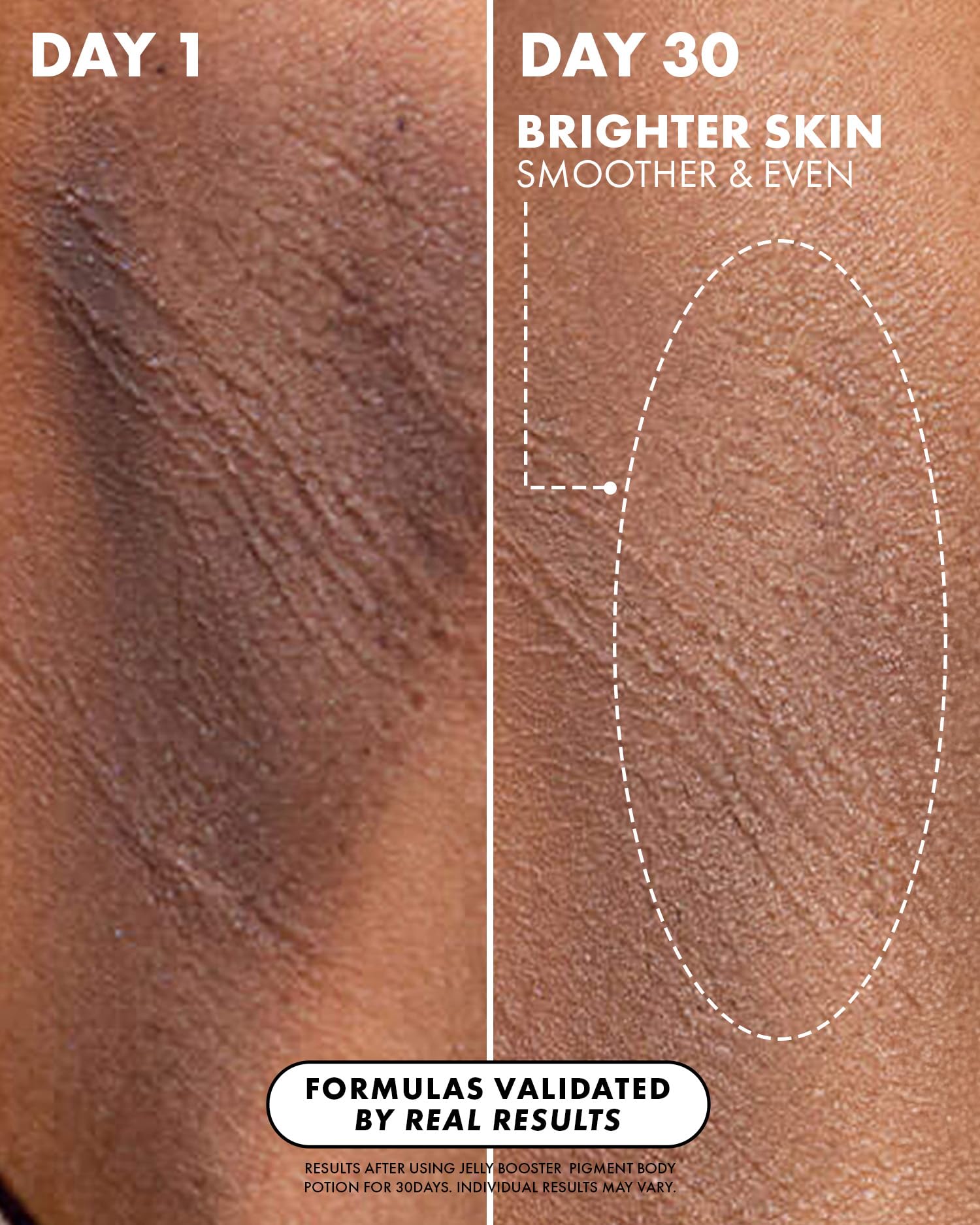 Truly Jelly Booster Pigment texture application spreads evenly on skin