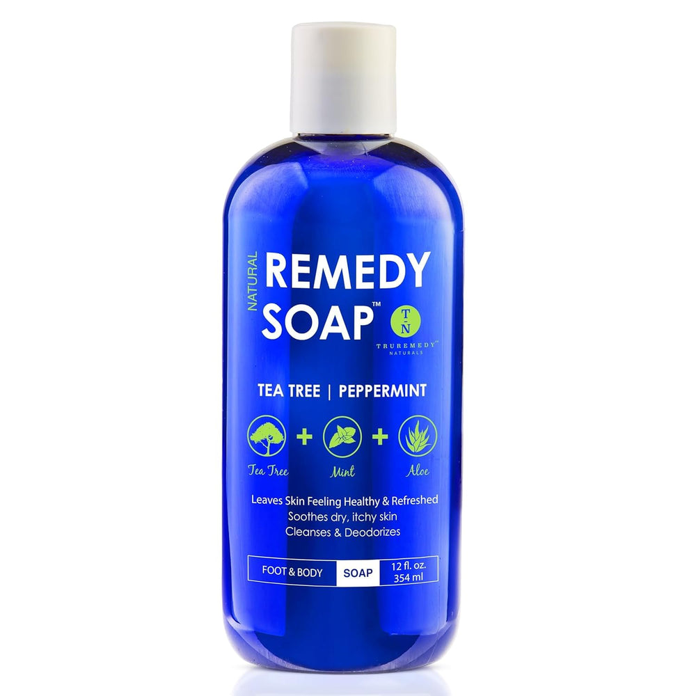 Gel de ducha Arbol de Te de Truremedy Naturals, derrame suave para piel limpia