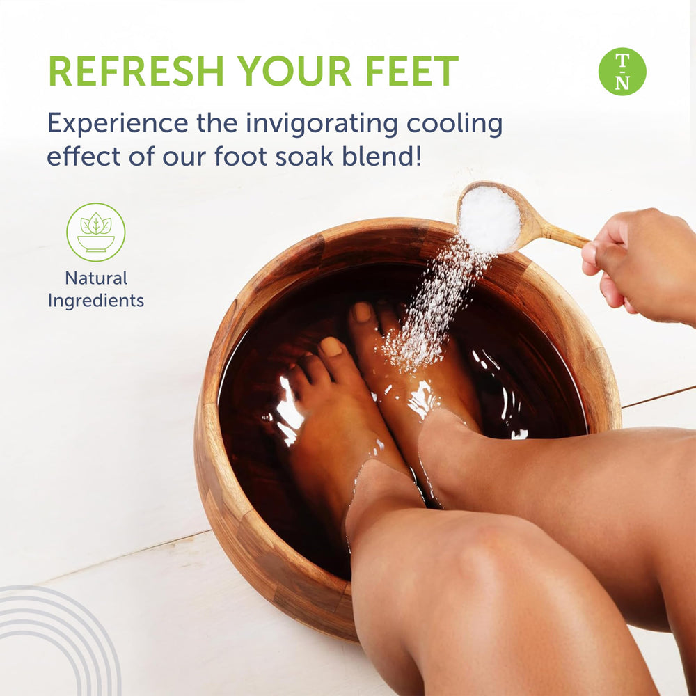 Truremedy Naturals foot soak pour ready for a bath.