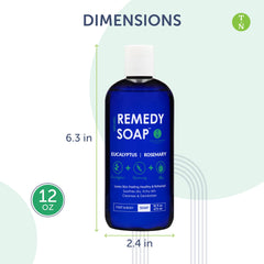 Truremedy Naturals Eucalyptus Rosemary: textura hidratante con jojoba para piel suave