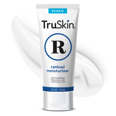 TruSkin Advanced Retinol Moisturizer jar shows premium packaging for smoother, hydrated skin.