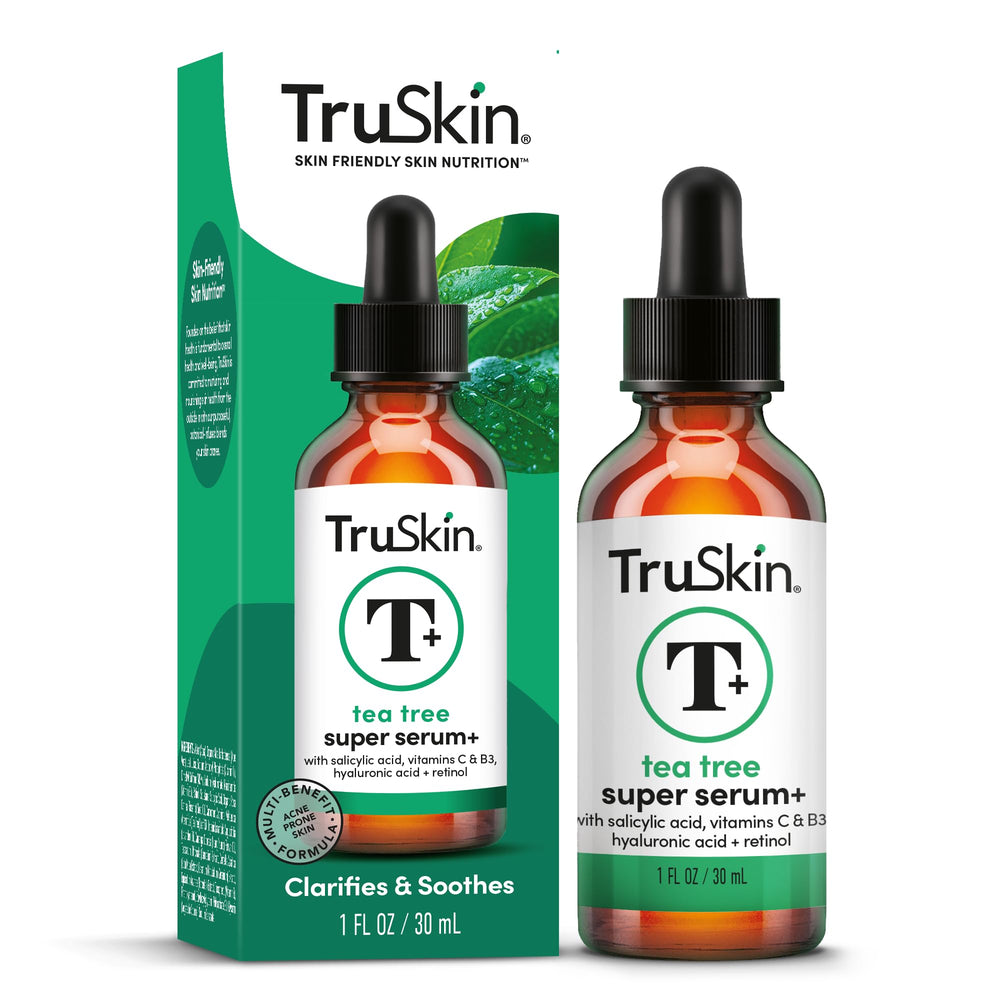 TruSkin suero de árbol de té, uso diario para tono uniforme.
