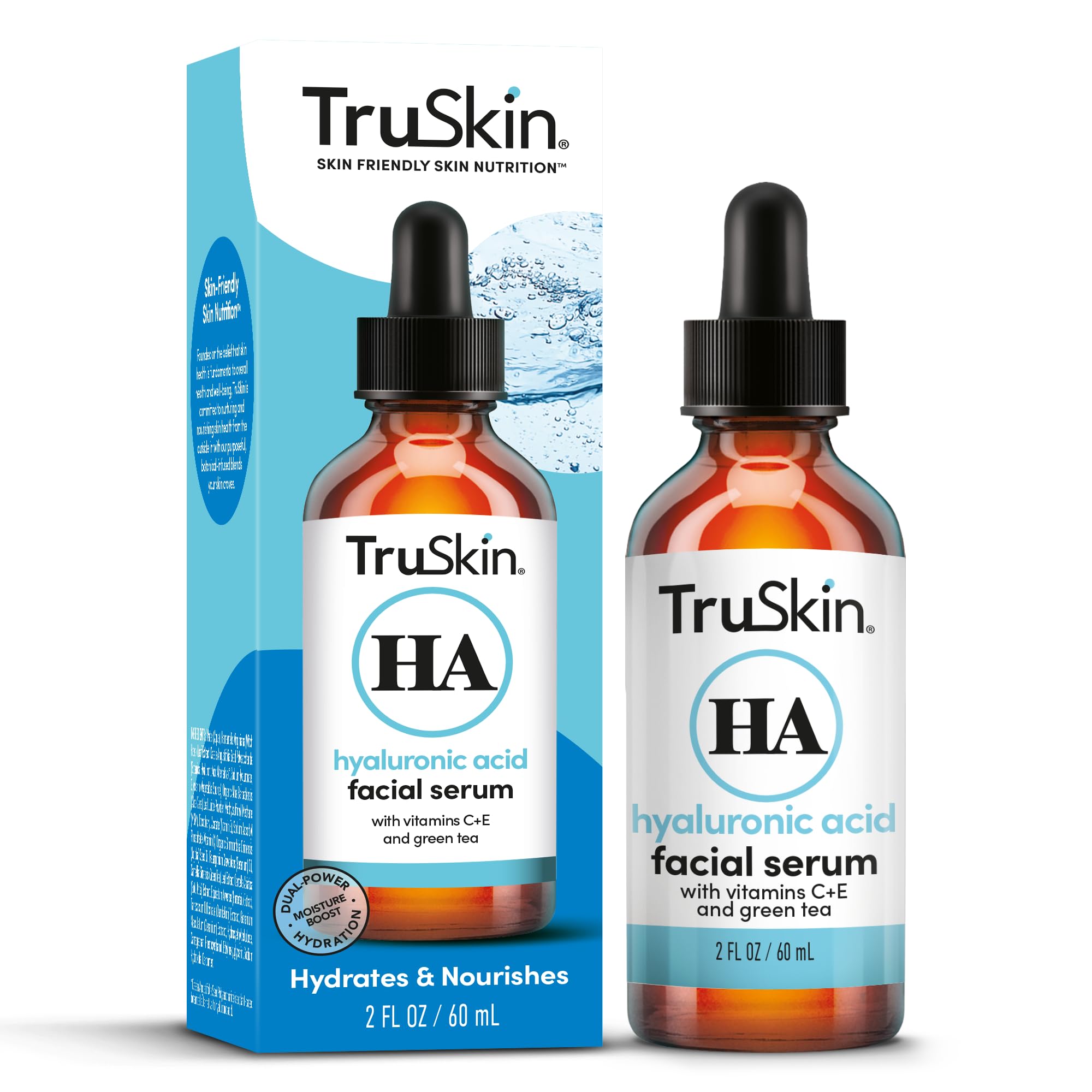 TruSkin Hyaluronic Serum free from parabens and dyes for safer daily use.