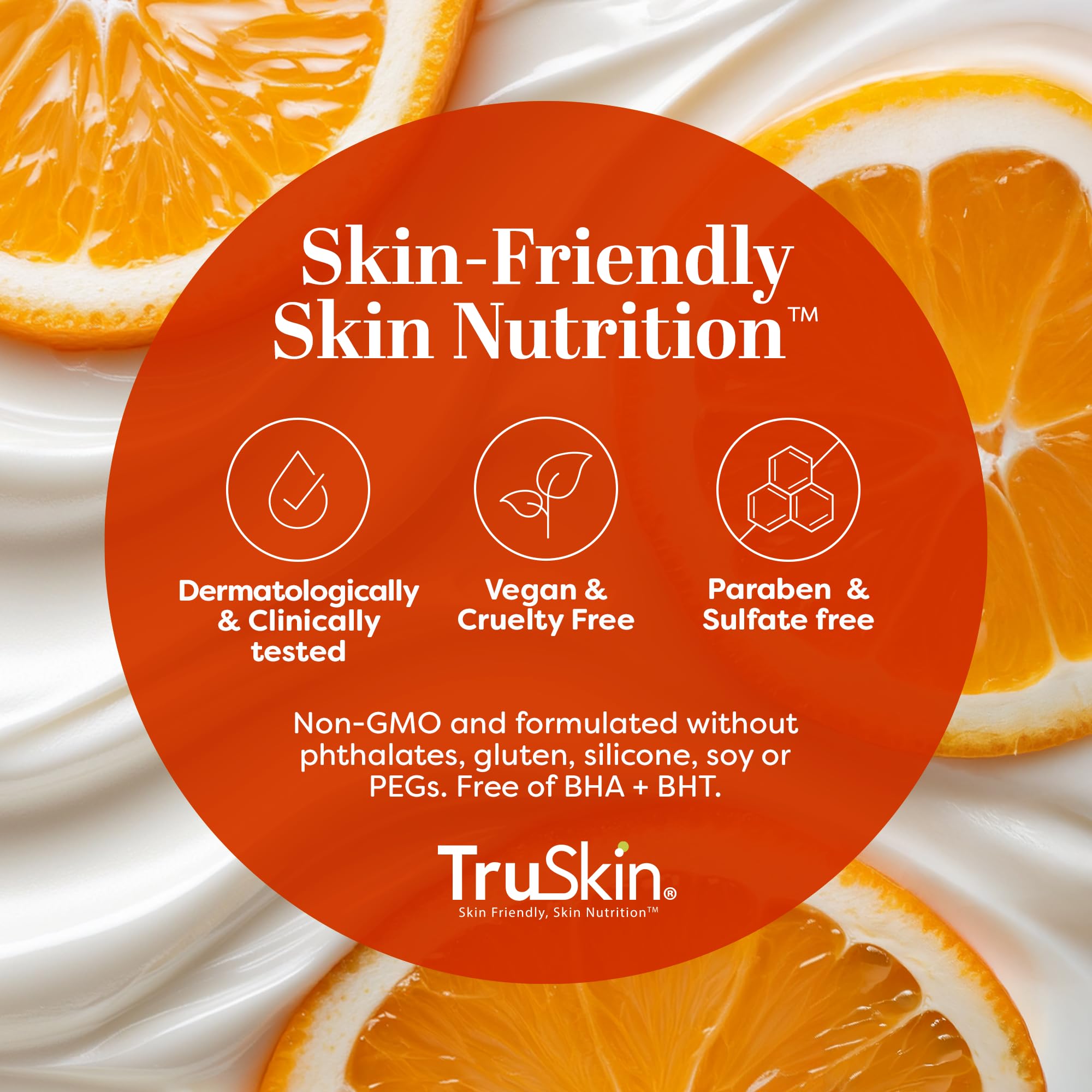 Fórmula libre de crueldad animal de TruSkin Vitamina C.
