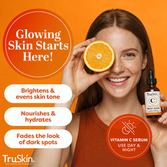 TruSkin Naturals Suero Cara Textura Hidratante: piel cómoda