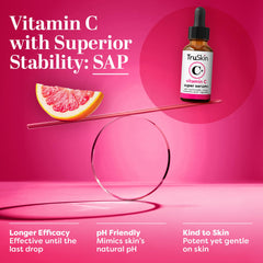 TruSkin serum ingredients Niacinamide Hyaluronic Acid for balanced skin