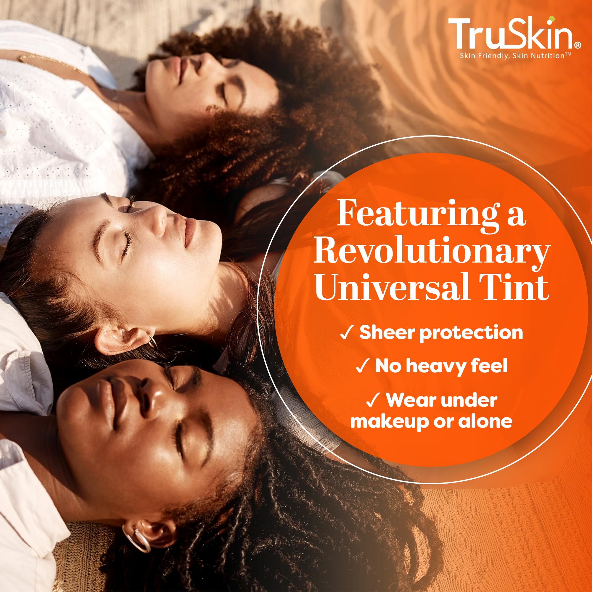 TruSkin Hyaluronic Acid close-up emphasizing moisture and plump feeling