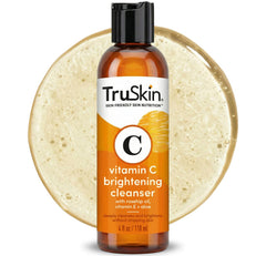TruSkin Vitamin C Face Wash bottle for daily cleansing and brighter-looking skin