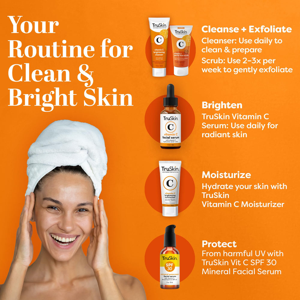 Probado por dermatólogos con TruSkin Vitamina C