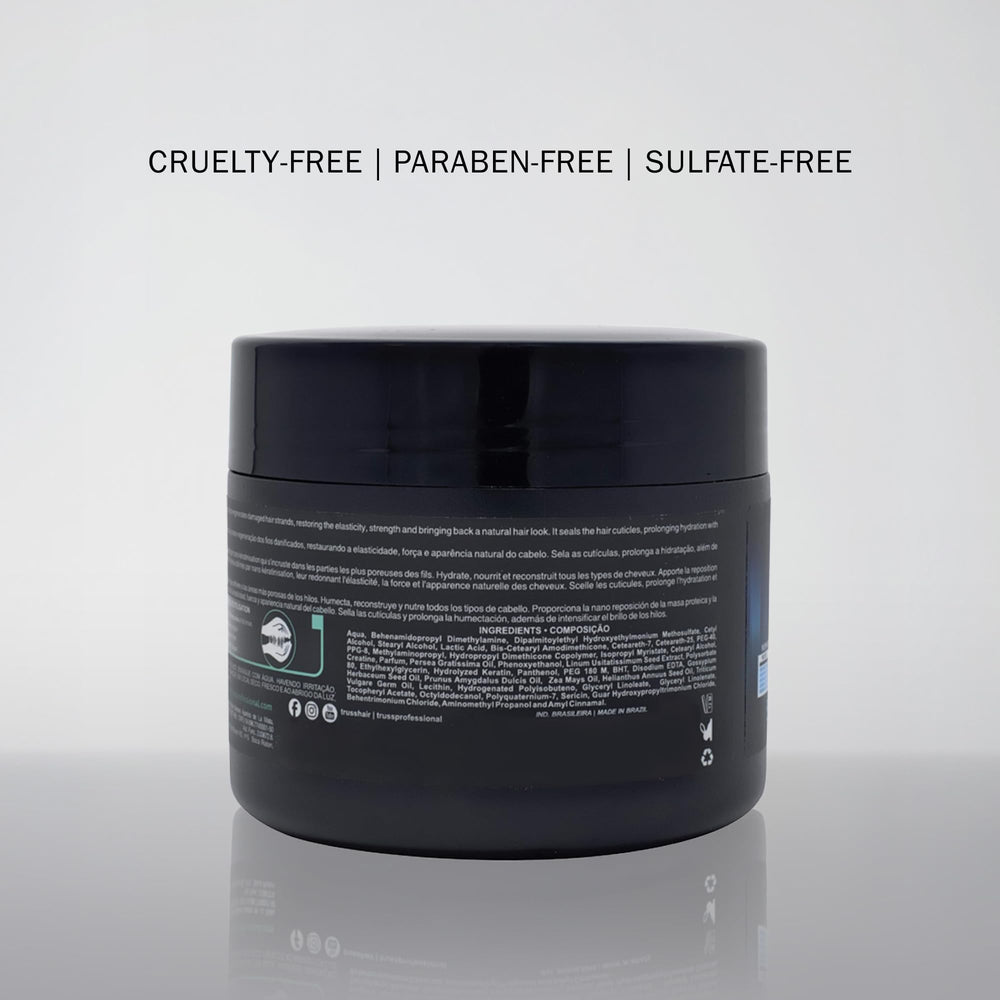 TRUSS Net Deep Conditioning Hair Mask used by professionals in salon settings