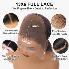 tsiyu pre-plucked natural hairline with baby hairs for realism