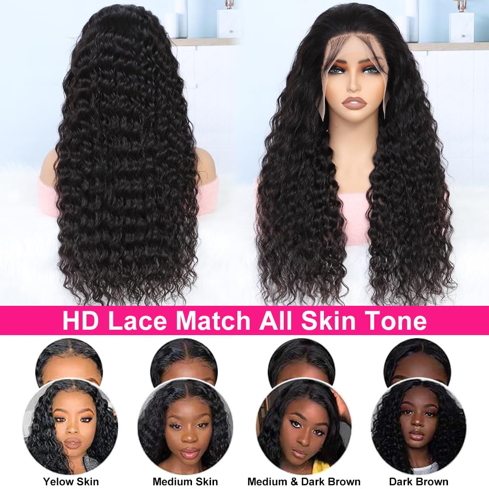 tsiyu bleached knots and transparent lace blend for invisible scalp