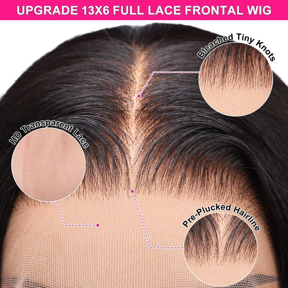tsiyu virgin human hair wig for versatile styling and comfort