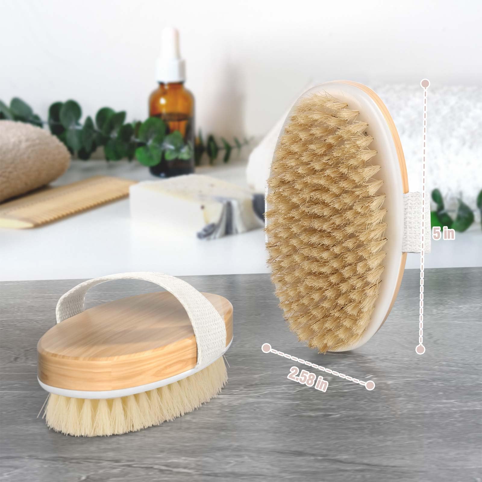 Tskcos premium exfoliator scrubber brings spa-like cleansing at home.